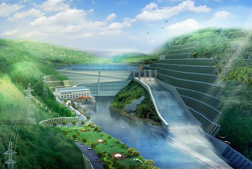 船山老挝南塔河1号水电站项目